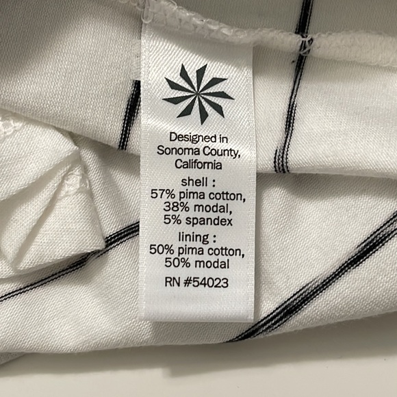 Athleta Ruched Stripe Midi Tank Dress Size M - Picture 7 of 12